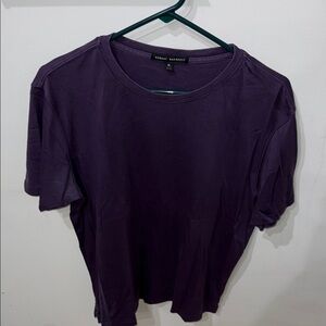 Robert Barakett Purple Short Sleeve T-Shirt